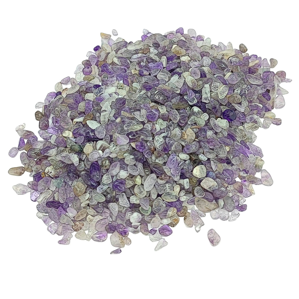 Stone -Tumbled Chips -Amethyst -3 to 5mm