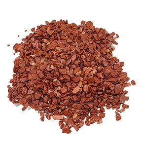 Stone - Tumbled Chips - Red Jasper - 2 to 3mm 500 g
