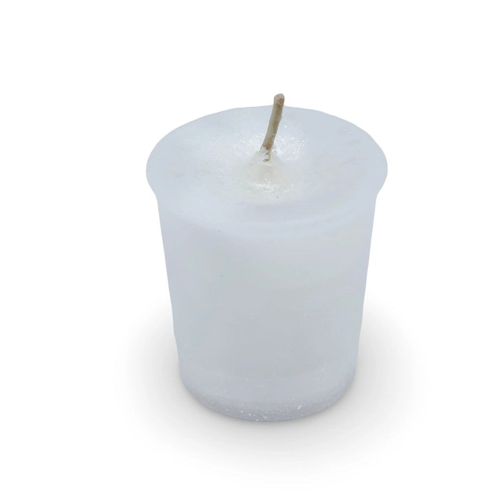 Votive Herbal - Scented Ritual Candle - Cleansing - White
