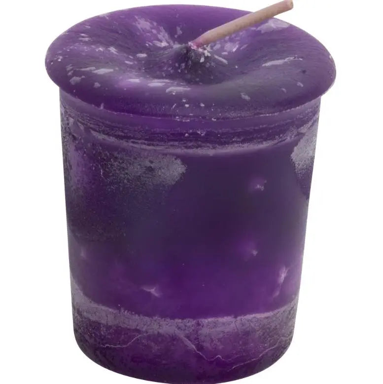 Votive Herbal - Scented Ritual Candle - Healing - Purple