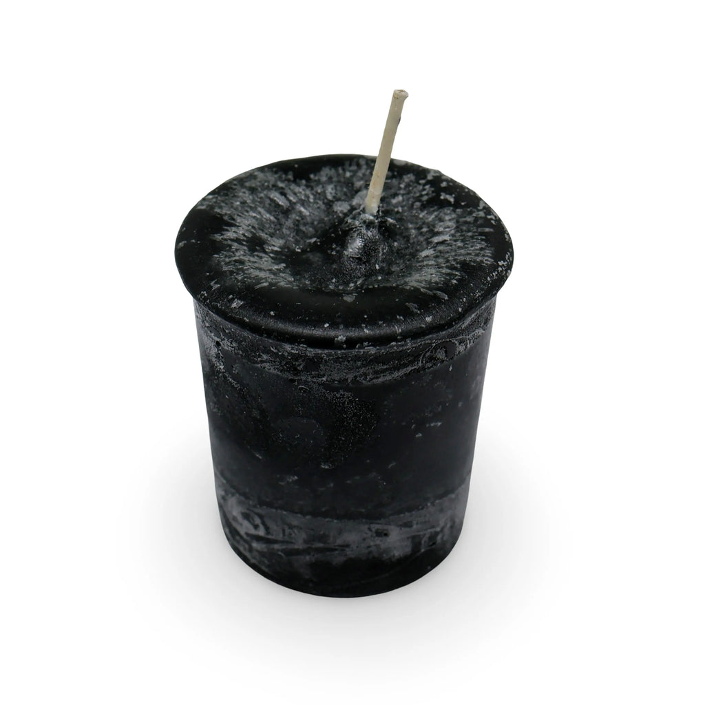 Votive Herbal - Scented Ritual Candle - Protection - Black