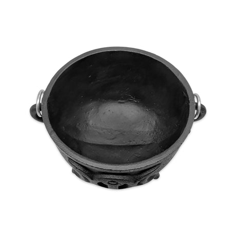 Wicca & Pagan - Cauldron Cast & Iron - Moon Goddess - 4.5"