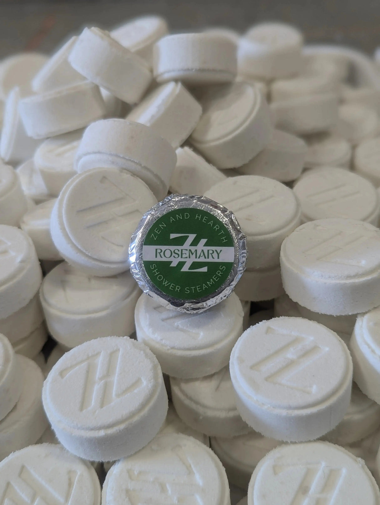 Zen & Hearth Personalized Shower Steamers | Custom Aromatherapy Shower Bombs for Relaxation – Choose Lavender, Eucalyptus, Grapefruit & More