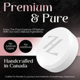 Zen & Hearth Shower Steamers Gift Set for Women – 6 Pack Natural Aromatherapy Shower Bombs for Self-Care and Relaxation