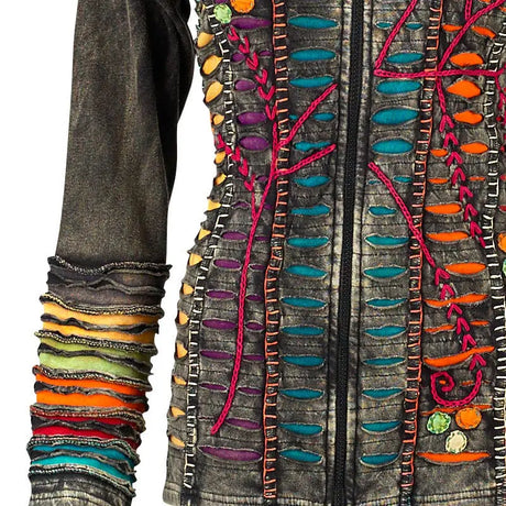 Clothing - Razor Cut Multi-Color Jacket