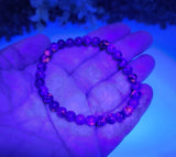 Bracelet - Yooperlite - 6mm - UV Reactive