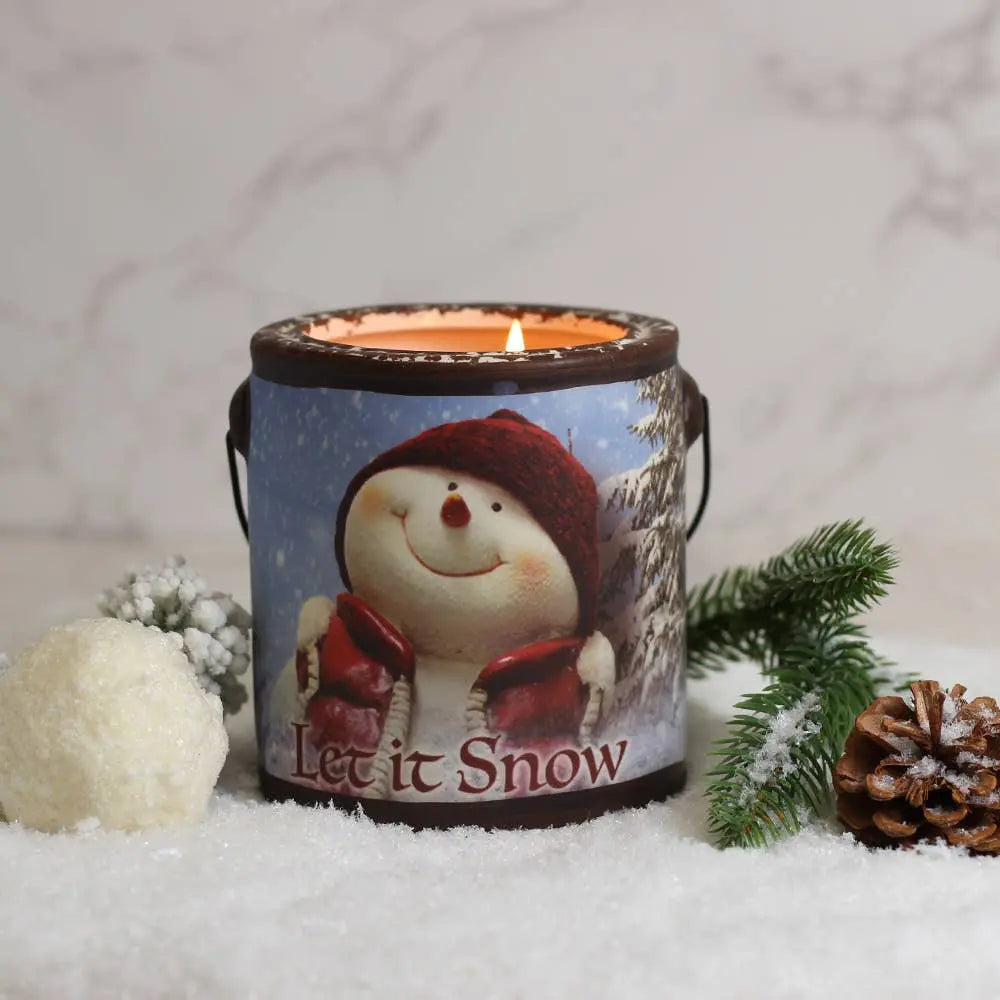 Scented Candle - Farm Fresh - Let It Snow - 20oz