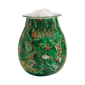 Diffuser - Electric Oil & Wax Cube Burner - Hazel Glass - Tabletop
