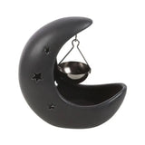 Diffuser - Natural Oil Burner - Black Crescent Moon