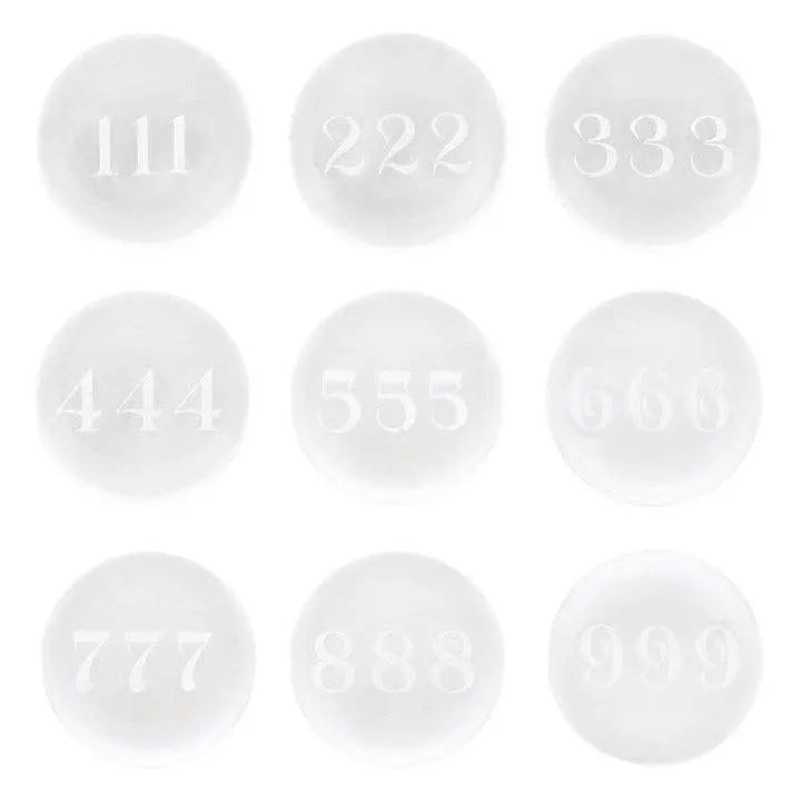 Something Different Wholesale - Set of 9 Angel Number Crystal Balls