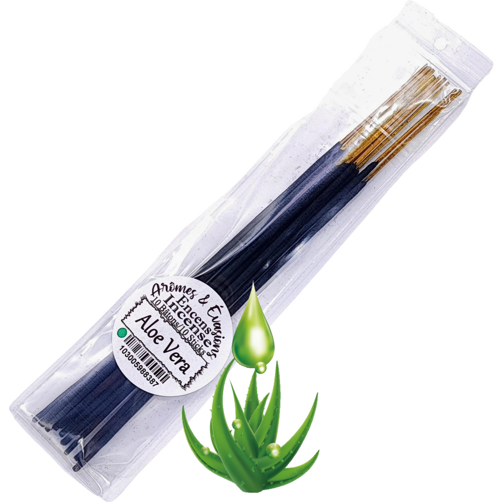 Incense Sticks - Aloe Vera - Pack of 10