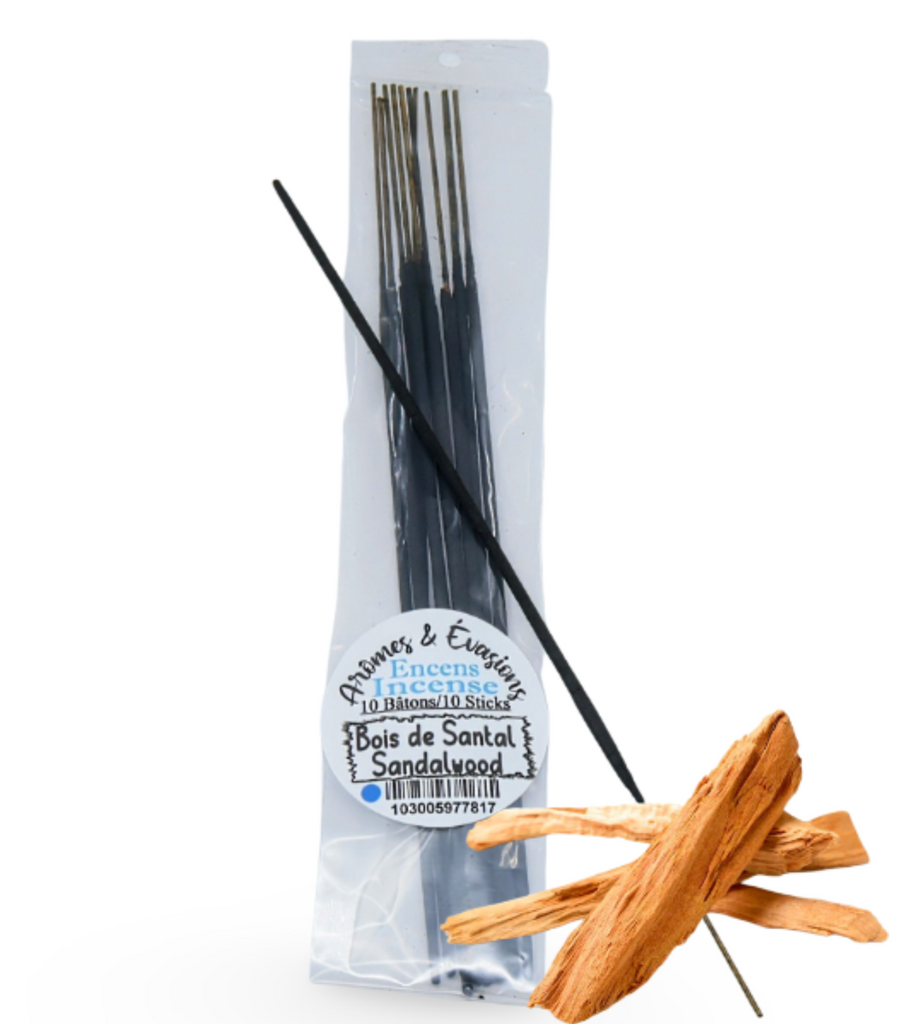 Incense Sticks - Sandalwood - Pack of 10