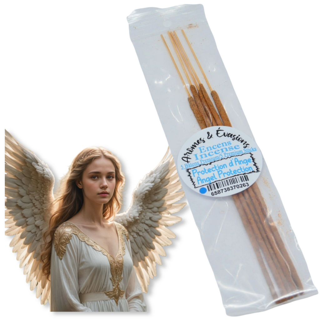 Incense Sticks - Premium Collection - Angel Protection - Pack of 5 Masala Sticks