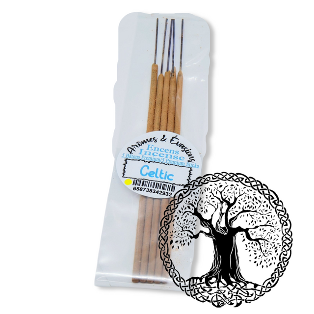 Incense Sticks - Premium Collection - Celtic - Pack of 5 Masala Sticks