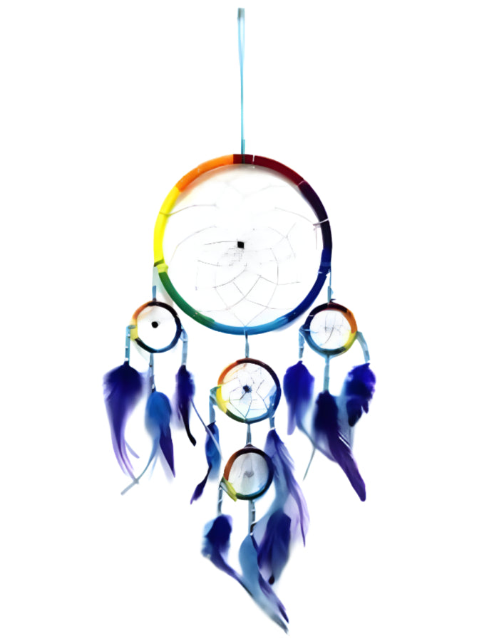 Home Decor - Dreamcatcher - 7 Chakra - 6"D