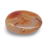 Palm Stone - Carnalian Grade A - Tumbled