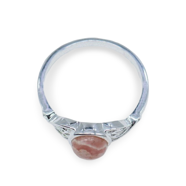 Ring - 925 Sterling Silver - Rhodonite