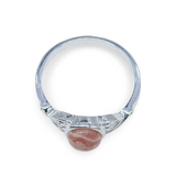 Ring - 925 Sterling Silver - Rhodonite
