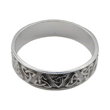 Ring - 925 Sterling Silver - For Men - Celtic Type Design 3