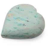 Stone - Peruvian Turquoise - Heart Shape - Tumbled