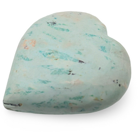Stone - Peruvian Turquoise - Heart Shape - Tumbled