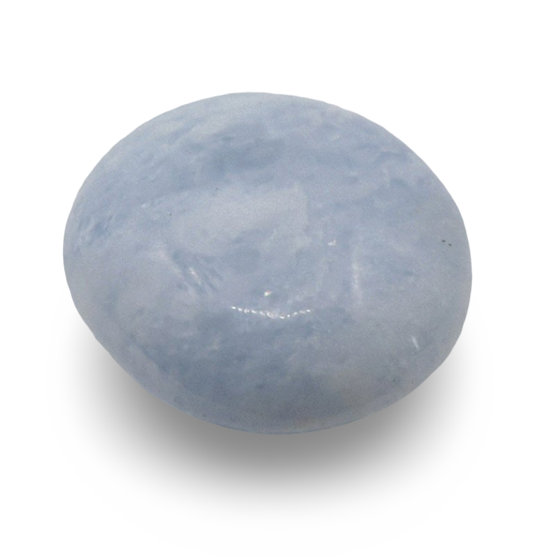 Palm Stone - Blue Calcite - Tumbled - 78g