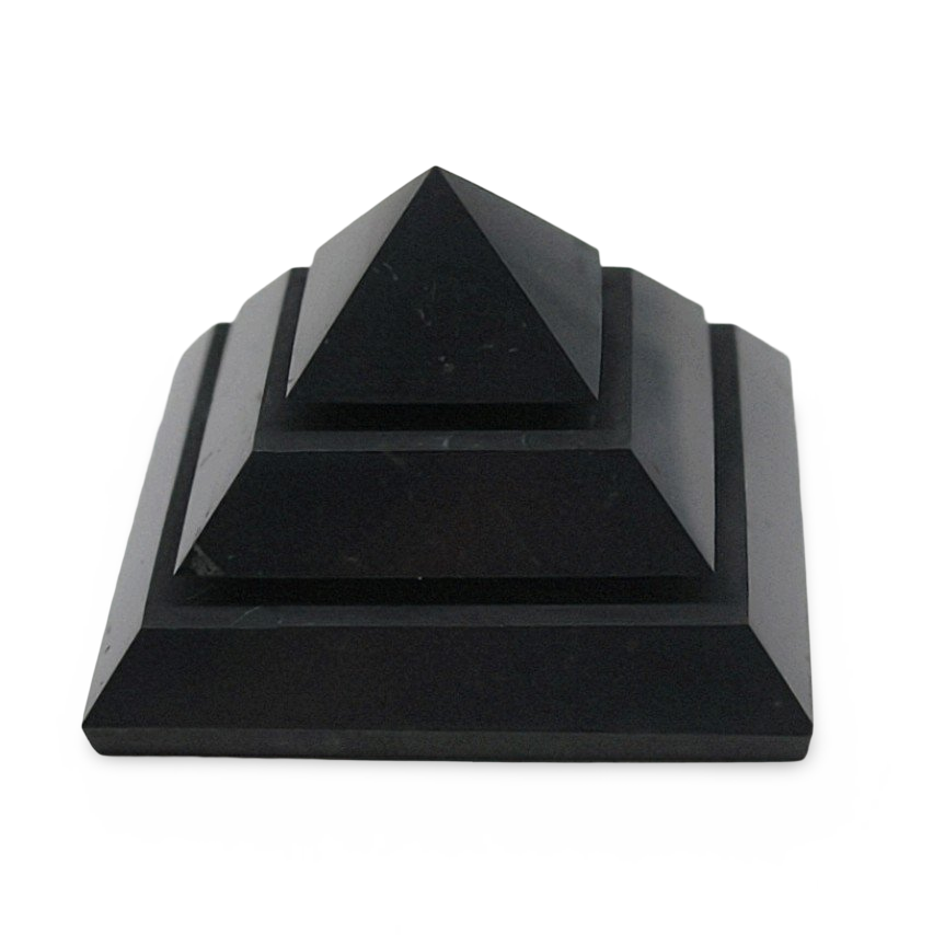 Pyramid – Shungite Pyramid Saqqara – 5 cm