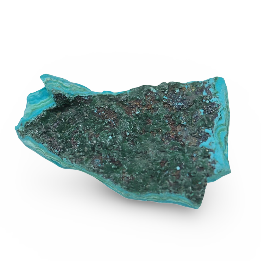 Stone - Chrysocolla with Malachite Peruvian - 12g Specimen