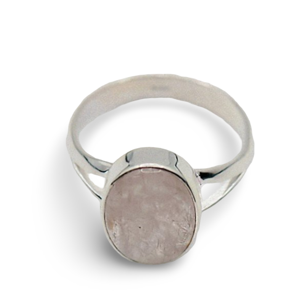 Ring - 925 Sterling Silver - Morganite 9