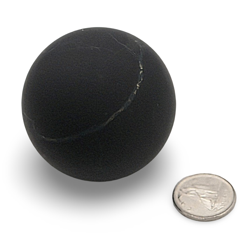 Sphere - AAA Shungite - Matte Finish - 1.60 inch