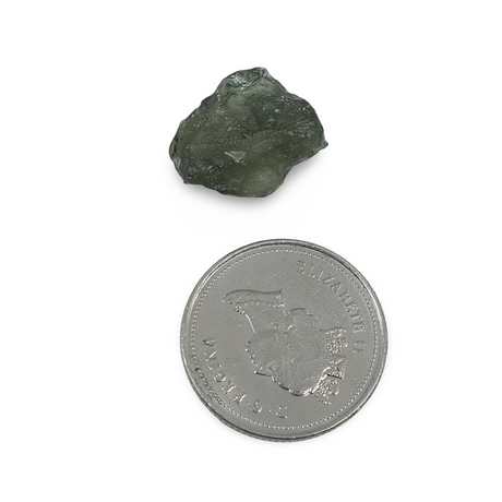 Stone - Moldavite - Rough - Specimen - 0.8g (4ct)