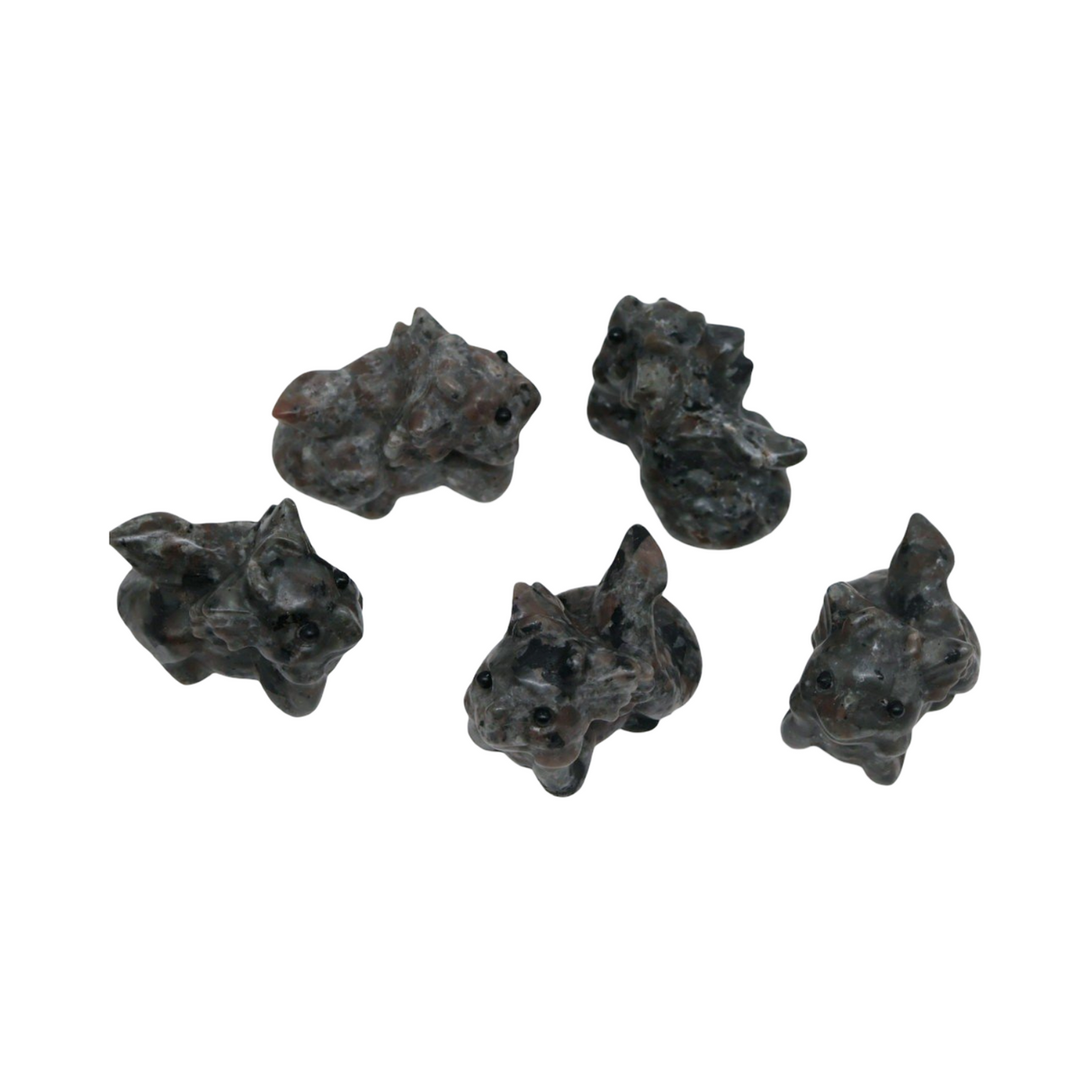 Stone - Natural Syenite Crystal - Sculpture - Dragon