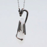 Necklace - Dragon with Clear Quartz Point