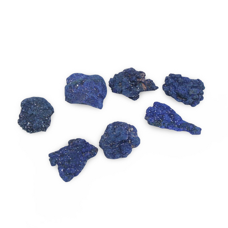 Stone - High-Grade Micro-Crystallized Azurite Specimen - 1-3g/each