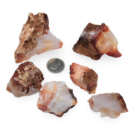 Stone - Carnelian Agate Crystal - Rough