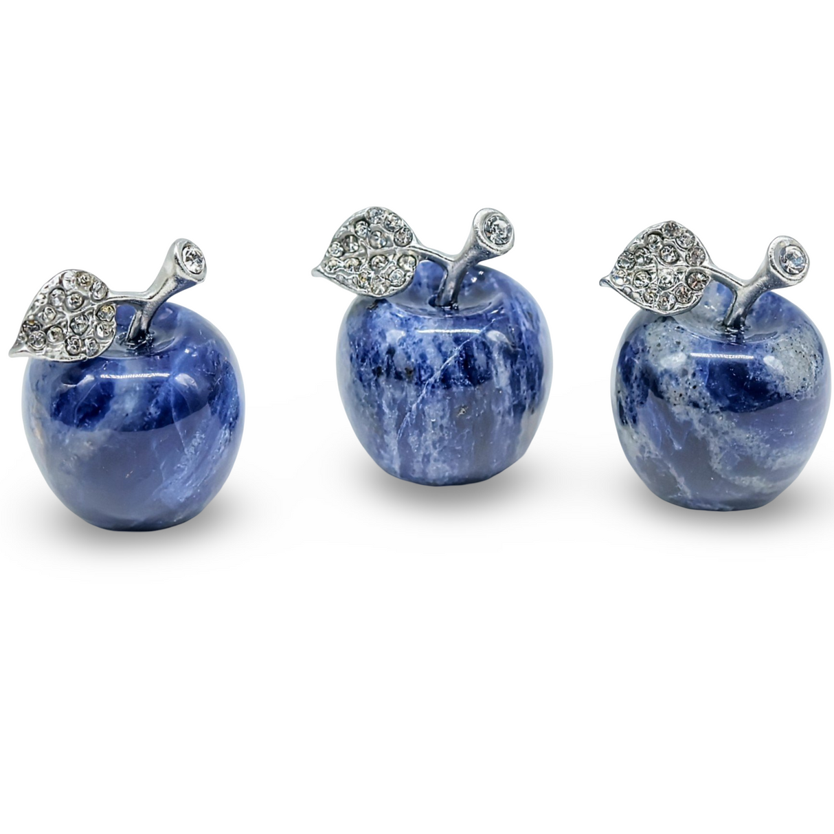 Stone - Sodalite - Apple Shape - Tumbled