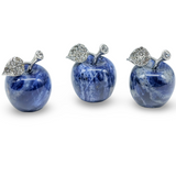 Stone - Sodalite - Apple Shape - Tumbled