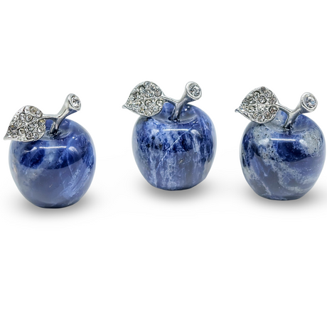 Stone - Sodalite - Apple Shape - Tumbled