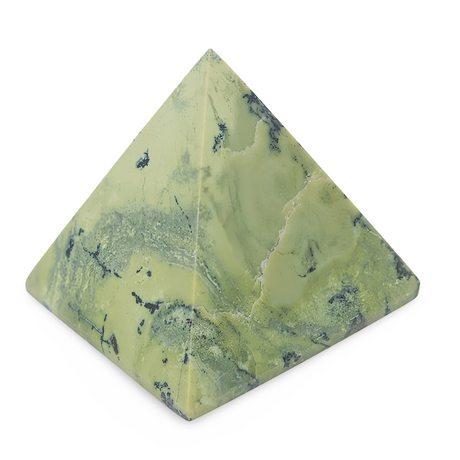 Stone Specimen – Serpentine Pyramid – 162g – 2.2" – Peru