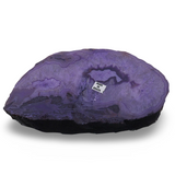 Stone - Purple Agate Geode Slice - 556 g Specimen