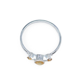 Ring - 925 Sterling Silver - Citrine