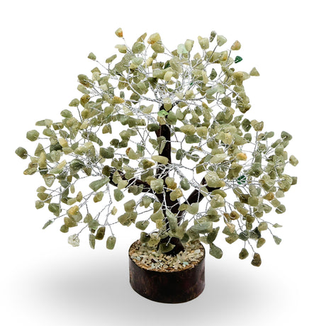 Home Decor - Gem Tree - Green Aventurine - 10.5-11" - 500 Beads