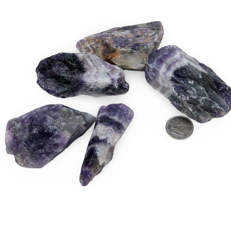 Stone - Amethyst Banded - Rough