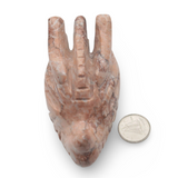 Stone - Red Calcite - Dragon Head Shape - Tumbled