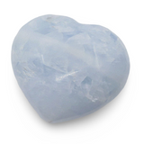 Stone - Blue Calcite - Heart Shape - Tumbled