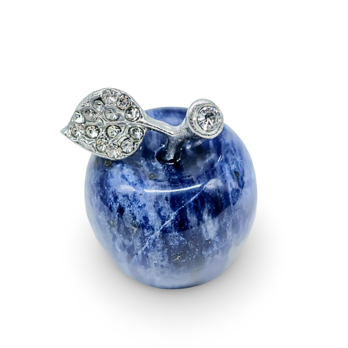 Stone - Sodalite - Apple Shape - Tumbled