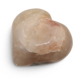 Stone - Yellow Hematoide Quartz - Heart Shape - Tumbled