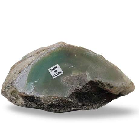 Stone - Green Agate Slice - 254g Specimen