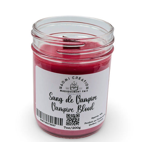 Scented Candles - Vampire Blood - Wood Wick