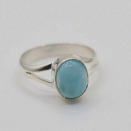 Ring - 925 Sterling Silver - Larimar 9
